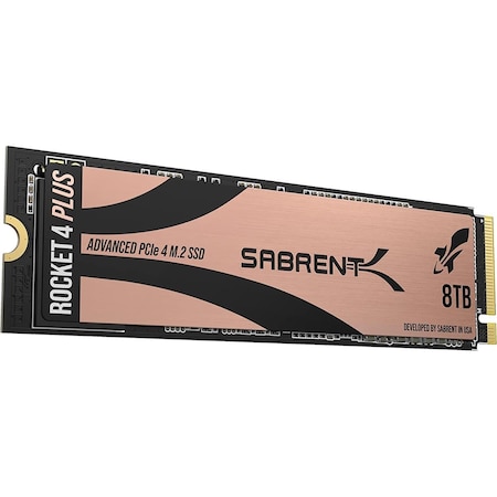 Sabrent 8TB Rocket 4 PLUS NVMe PCIe 4.0 M.2 2280 Internal Solid State Drive SB-RKT4P-8TB